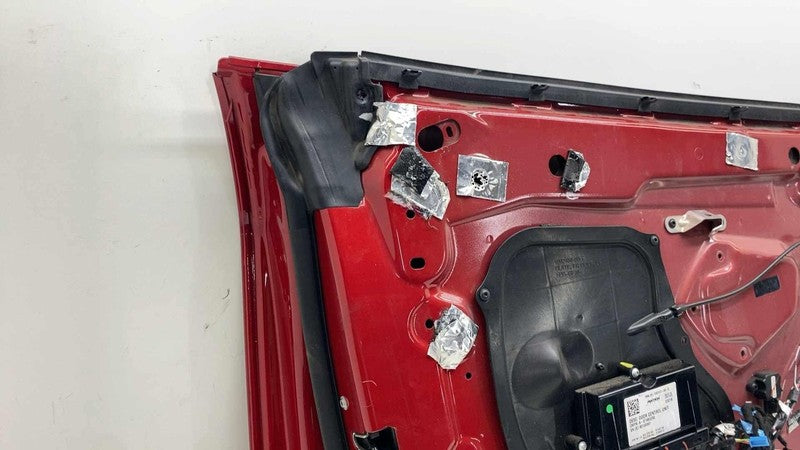 ⭕ 12-15 Tesla Model S Front Driver Side Door Shell Panel Left Assembly Red PPMR