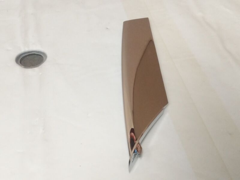 105637700C 2016-2020 Tesla Model S Front Right Lower Fog Grille Spear Active Louvre Chrome
