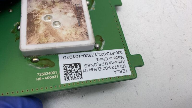 107973400B ⭕ 17-23 Tesla Model 3 Y Windshield Triple Camera GPS Antenna Module 1079734-00-B