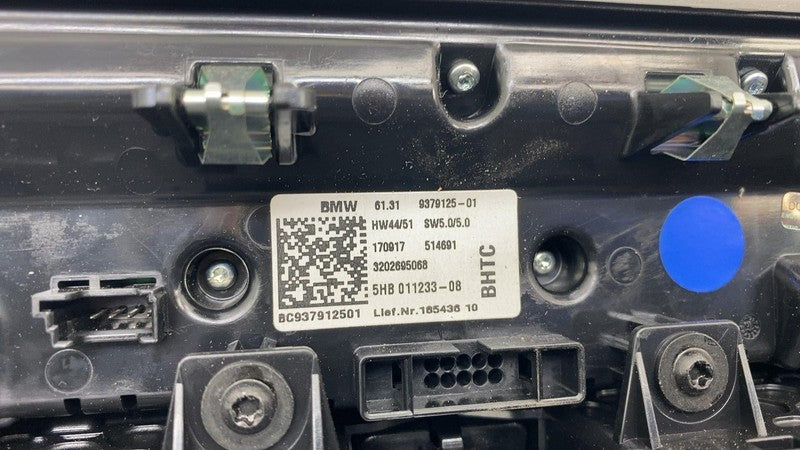 9379125 ⭕ 14-21 BMW i3 I01 Radio & A/C Climate Temperature Control Switch Panel 9379125