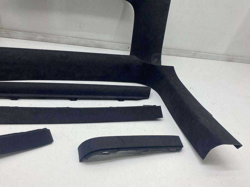 ⭕ 2016-2020 Tesla Model X Rear Right Falcon Door Upper & Lower Trim Garnish RH
