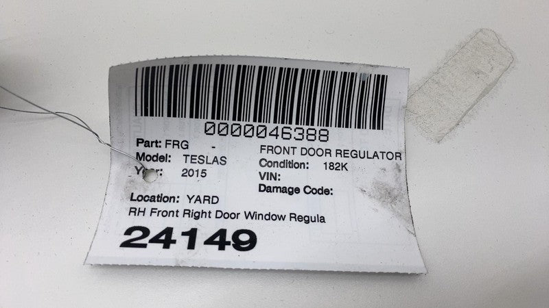 ⭕ 2012-2020 Tesla Model S Front Left Door Window Regulator & Motor 600