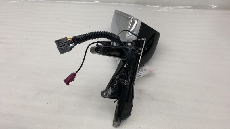 2012-2015 Tesla Model S Driver Side Rear View Door Mirror Left LH Black - PBSB