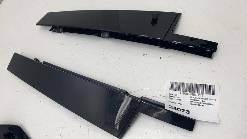 ⭕2021-2023 Volkswagen ID.4 Front & Rear Left & Right Door Panel Trim Cover Black