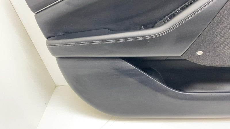 ⭕21-24 Ford Mustang Mach-E Front Driver Side Door Trim Panel Cover Bla