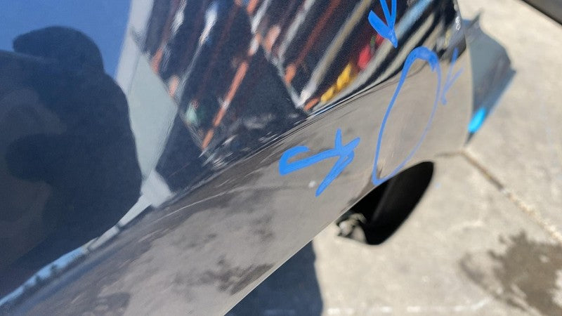 2017-2020 Tesla Model 3 Rear Right Quarter Panel Structural Frame Cut Gray PMNG