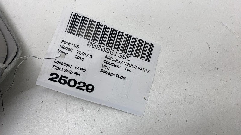 ⭕17-23 Model 3 Passenger Side B-Pillar Upper Trim Cover Panel Right 10