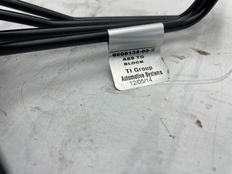 600813500E 12-15 Model S Anti-Lock Brake System—Junction Block & Wheels 4-Tube 6008135-00-E