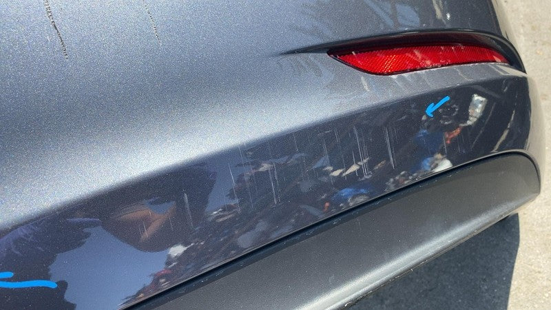 ⭕ 2023 Tesla Model 3 M3 Rear Bumper Cover Assy (No Park Sensor) Gray -