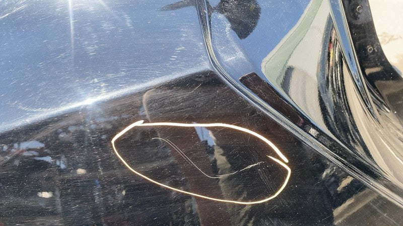 ⭕ 17-20 Tesla Model 3 Rear Right Quarter Panel Structural Frame Cut Black PBSB