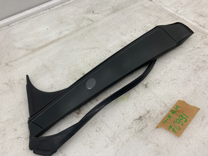 1092312 00 C ⭕ 2016-2020 Tesla Model X Right B-Pillar Applique Trim Molding w/ Camera & Seal
