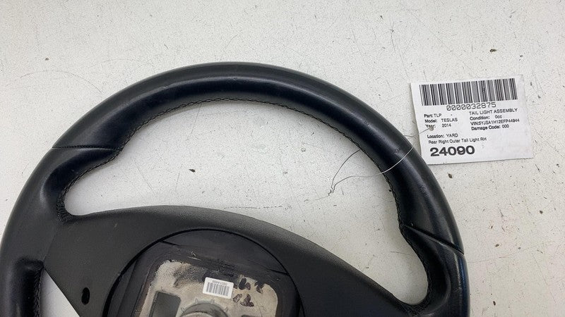 ⭕ 2012-2020 Tesla Model S X Driver Steering Wheel Black Assembly 10052
