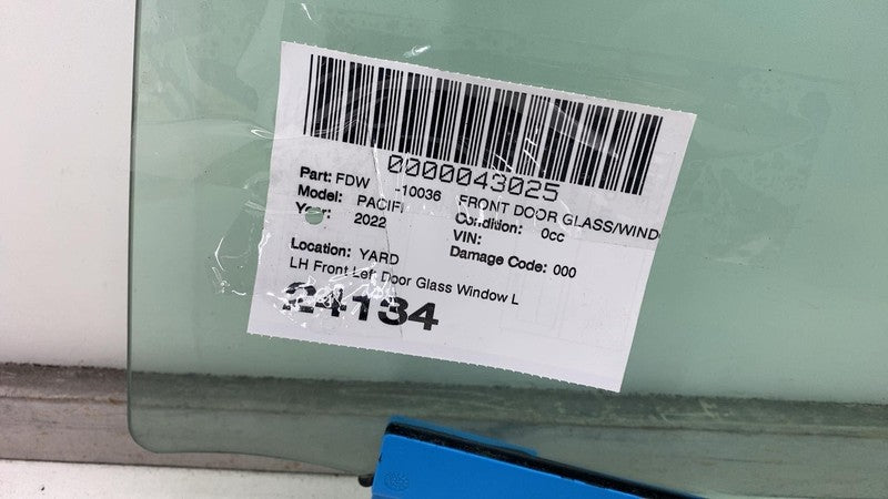 ⭕ 2017-2024 Chrysler Pacifica Front Driver Side Door Glass Window Assembly Left
