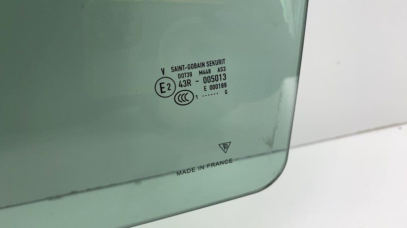 E2 43R-005013 ⭕ 2011-2018 Porsche Cayenne Rear Driver Side Door Window Glass Left LH Assembly