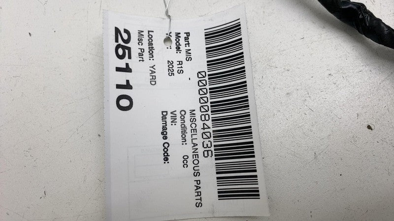 PT00513497 B ⭕ 2025 Rivian R1S Rear Tailgate Liftgate Bezel Wiring Harness Cable PT00513497-B