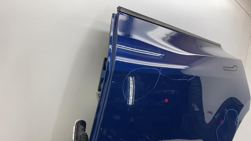 1493561-EC-A ❇️20-24 Tesla Model Y MY Rear Driver Side Door Shell Panel Left LH OEM Blue PPSB