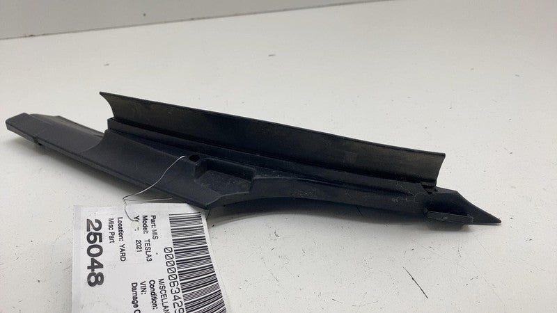 150493400A ⭕ 2017-2023 Tesla Model 3 Right Under Hood Grille Vent Trim Cover 1504934-00-A