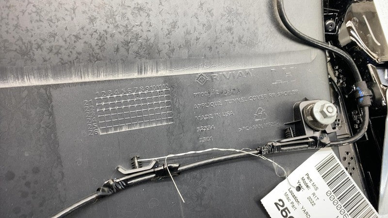 PT00172639A ⭕22-24 Rivian R1T Rear Cab Roof Spoiler + Antenna + Lights + Camera PT00172639-A