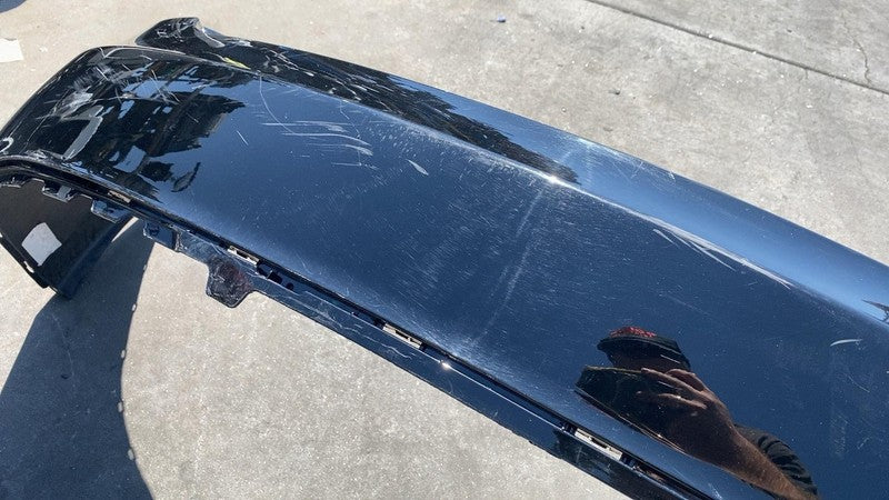 600817900C ⭕12-15 Model S Rear Bumper Cover w/o Park Sensor Holes Black - PBSB 6008179-00-C