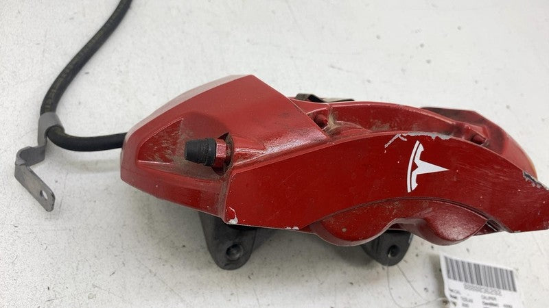 ⭕ 2017-2023 Tesla Model 3 Front Driver Side Performance Brake Caliper Red Left