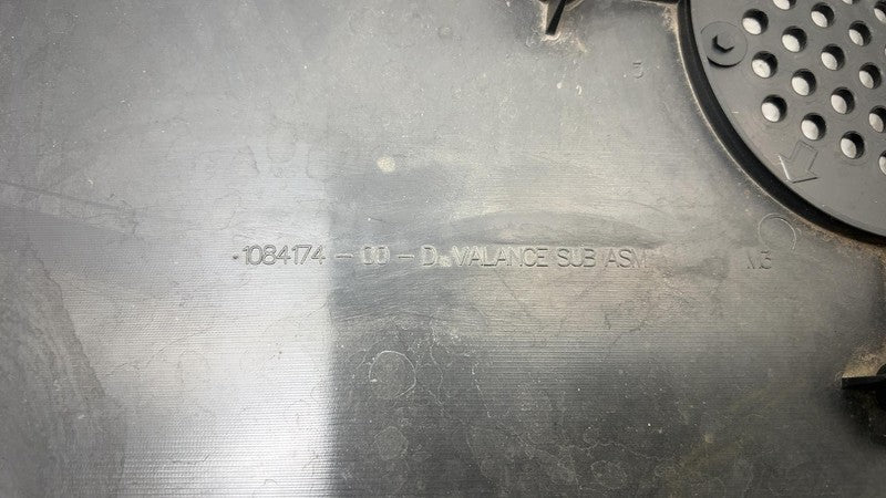 ⭕ 2017-2023 Tesla Model 3 Front Bumper Lower Valance Under Tray Diffus