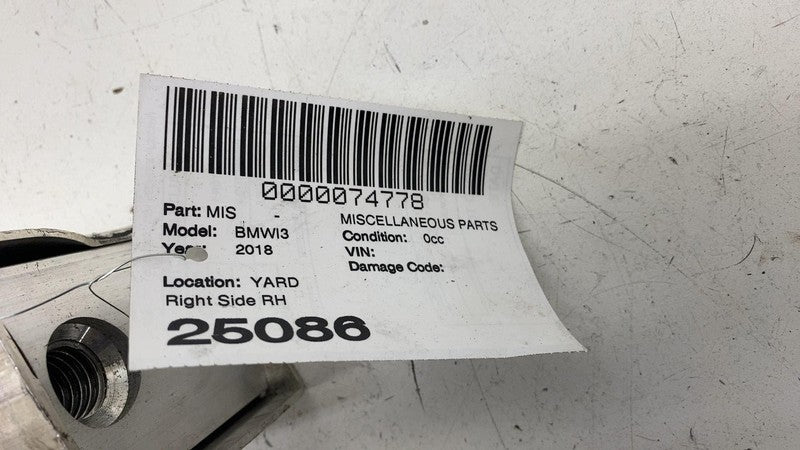 ⭕ 14-21 BMW i3 I01 Rear Right Side Bumper Reinforcement Bar Support 51