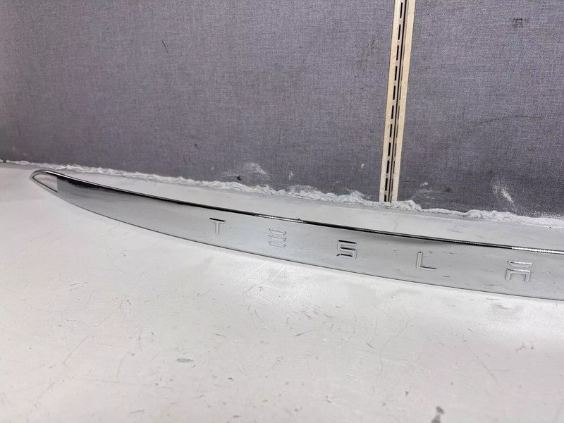 100885600C ⭕ 12-15 Model S Rear Liftgate Applique Trunk Chrome Molding Strip 1008856-00-C