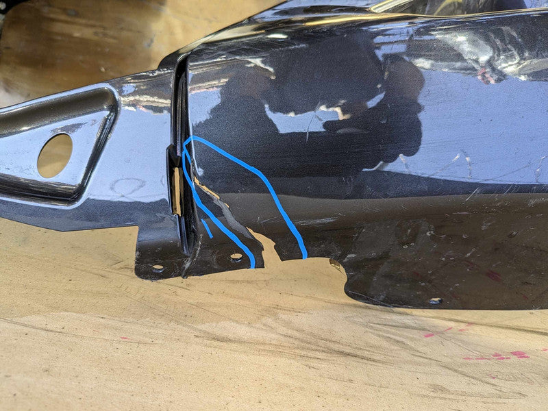 ⭕ 2022 2023 BMW IX i20 Front Bumper Cover M-Aerodynamic Assembly Gray