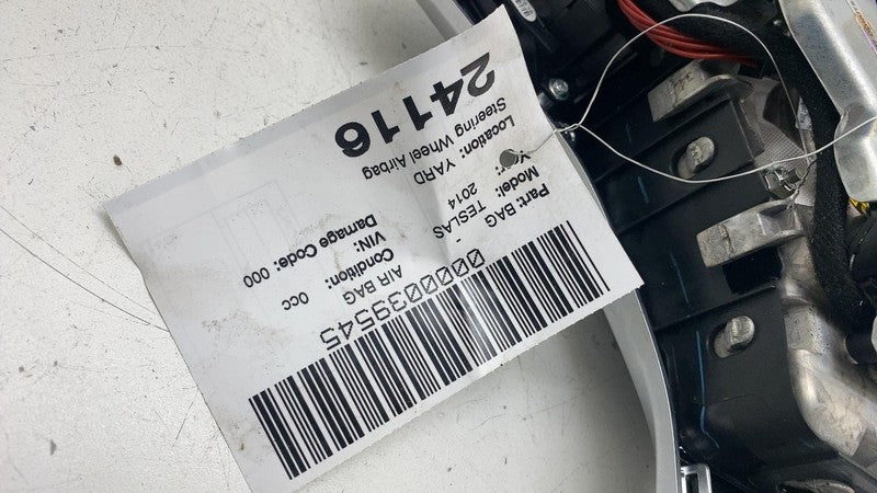 1023381-00-C ⭕ 12-15 Model S MS Steering Wheel Airbag w/ Control Switch & Bezel 1023381-00-C