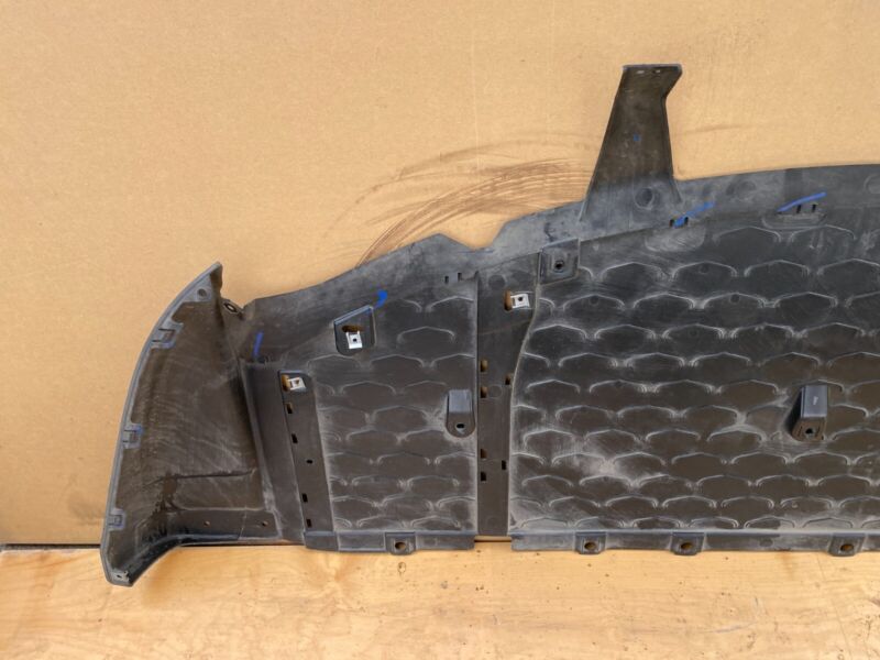 2012-2015 Tesla Model S Rear Bumper Undertray Splash Shield Diffuser Valance OEM