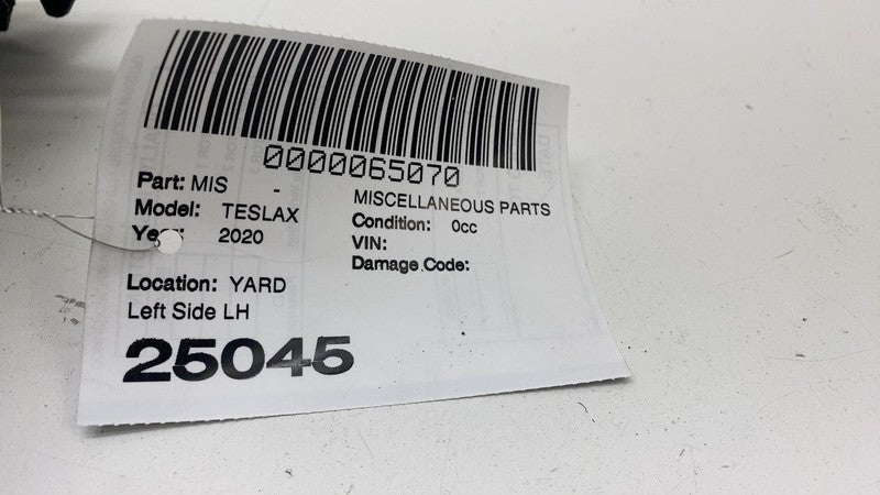 ⭕ 16-20 Model X Driver Side B-Pillar Lower Trim w/ Air Duct Left LH 10