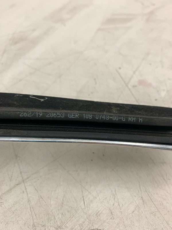 1080748 00 G ⭕2017-2022 Tesla Model 3 Rear Right Side Door Window Molding Chrome 1080748-00-G