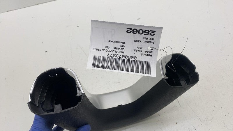 ⭕ 2008-2015 Mazda MX-5 Miata Left or Right Headrest Roll Bar Cover Silver OEM