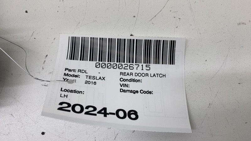 ⭕ 16-25 Tesla Model X Rear Left Door Lock Latch Actuator Mechanism 112
