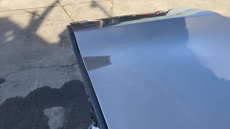 2012-2015 Tesla Model S Rear Passenger Side Door Shell Panel Right RH Brown PPTI