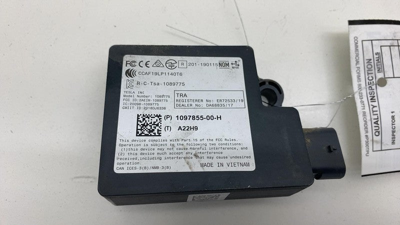 1097855 00 H 2017-2023 Tesla Model 3 M3 Rear Bumper BCM Computer Body Control Module Assy OEM