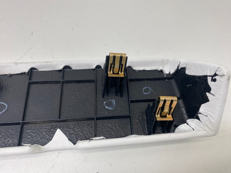 ⭕ 16-20 Model S Instrument Panel Lower Glove Box Compartment Trim 1002