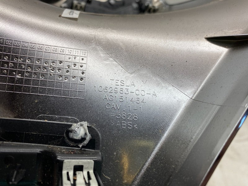 106296300A ⭕ 16-25 Model X MX Rear Left 2nd Row Monopost Seat Cover Trim Inner 1062963-00-A