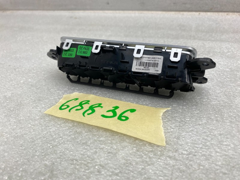 103597400C ⭕ 16-20 Model X Passenger Side B-Pillar Duct Air Vent Outlet Right 1035974-00-C