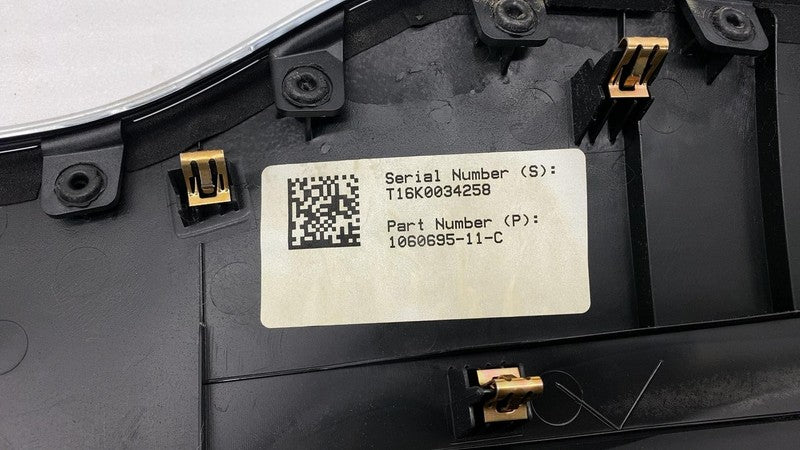 ⭕ 16-20 Tesla Model S Dashboard Instrument Panel Dash Top Pad Cover 10