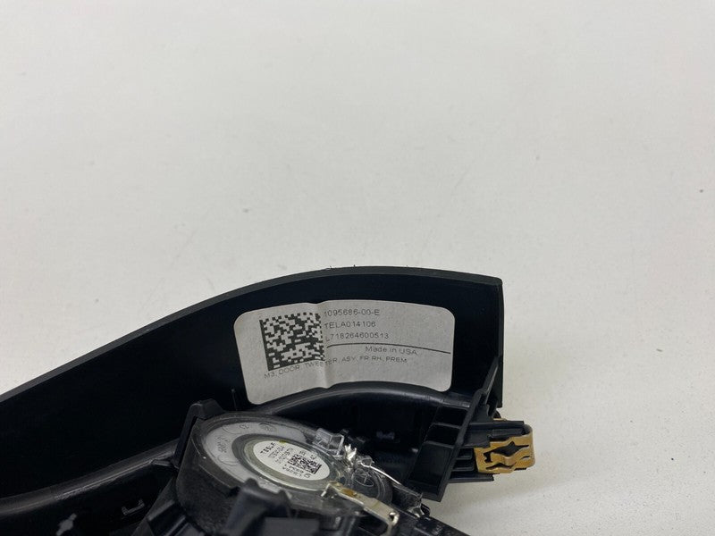 109568600E ⭕ 2017-2023 Tesla Model 3 Front Audio Tweeter & Speaker Cover Right 1095686-00-E