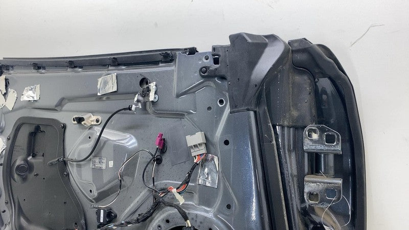 ⭕16-20 Model S MS Front Driver Side Door Panel Shell Left Gray PMNG 60