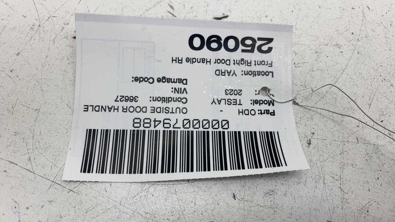⭕ 20-24 Model Y Front or Rear Right Exterior Outer Door Handle RH 1528