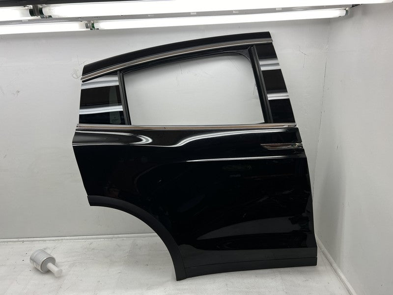 ⭕ 2016-2024 Tesla Model X Rear Right Falcon Door Panel Black PBSB 1028