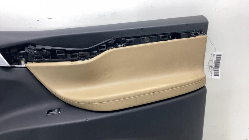 ⭕ 16-20 Tesla Model X Front Passenger Side Door Panel Trim Card Right Assembly