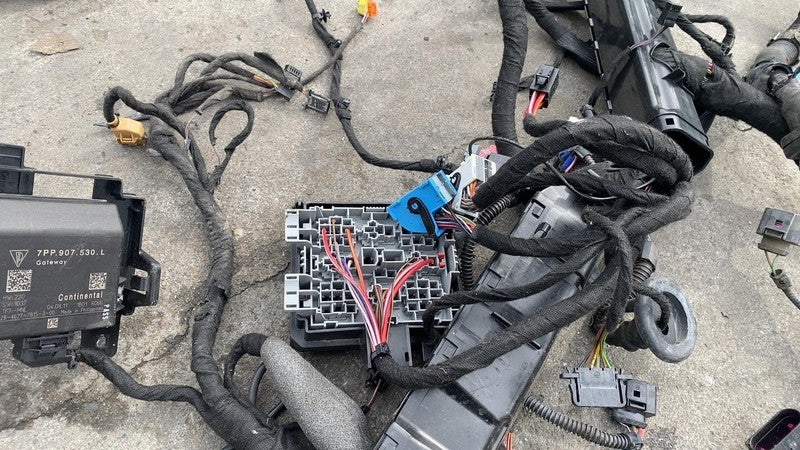 2011-2014 Porsche Cayenne S Main Body Cabin Wiring Harness Cable Wire Assembly