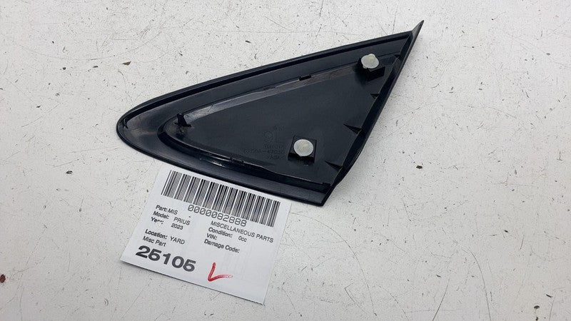 62506-47030 ⭕ 23-24 Toyota Prius Rear Left Quarter Pillar Window Trim Applique 62506-47030