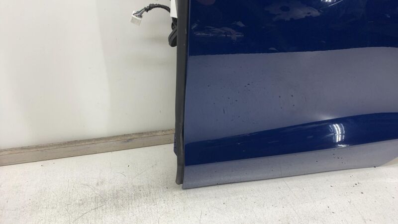2012-2015 Tesla Model S MS Rear Driver Side Door Shell Panel Left LH Blue - PPSB