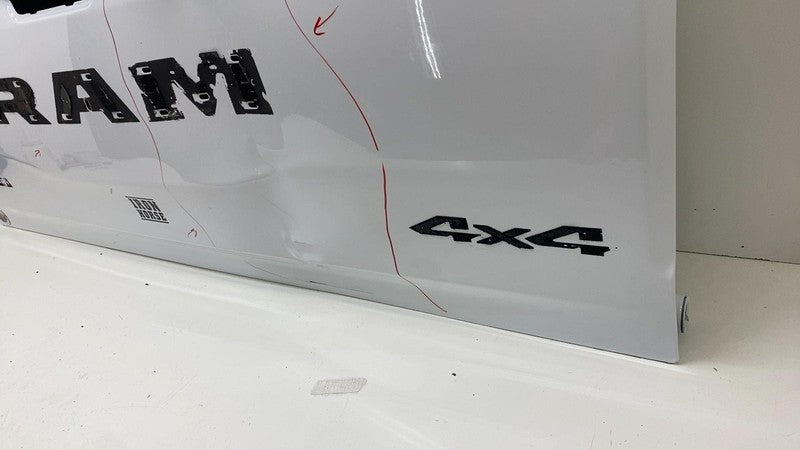 ⭕ 2025 Ram 1500 Pickup Rear Trunk Bed Lid Tailgate Shell Panel Assy White - PW7
