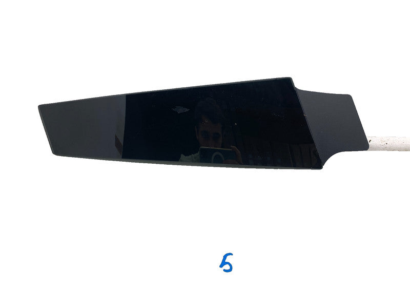 14942 ⭕ 2012-2015 Tesla Model S Driver Side B-Pillar Molding Applique Glass Trim Left